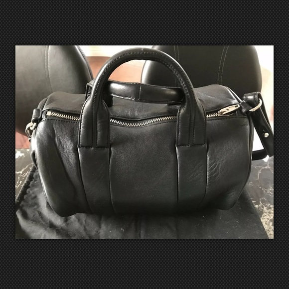 Alexander Wang Neoprene Resin Rocco Leather Duffle - Picture 2 of 7